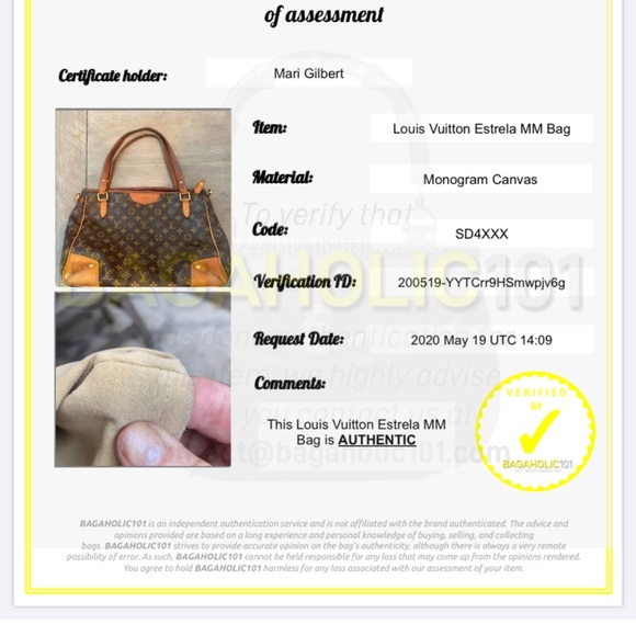 Louis Vuitton Estrela MM . - Picture 11 of 11